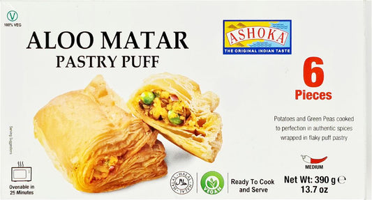 Frozen Ashoka Aloo Matar Pastry Puff (6 pack)