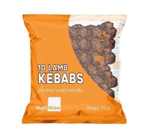 Bhaji's Kitchen Lamb Kebabs (10pck) @ SaveCo Online Ltd