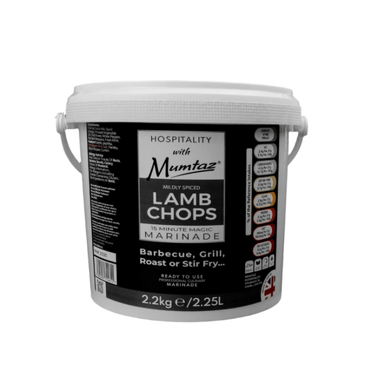 Mumtaz Lamb Chops Marinade - 2.2kg Party Size Bucket