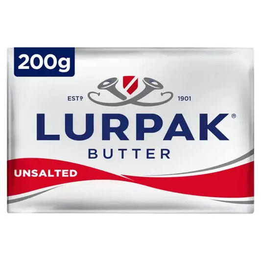 Lurpak Unsalted Butter 200g