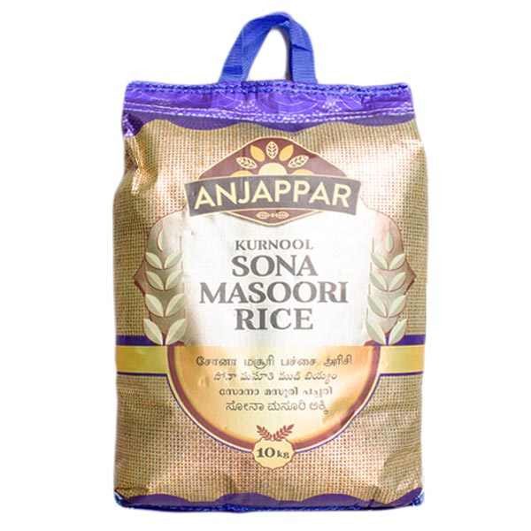 Anjappar Sona Masoori Rice 10kg