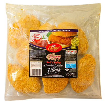 Ceekays Krispy Hot & Spicy Chicken Fillets @SaveCo Online Ltd