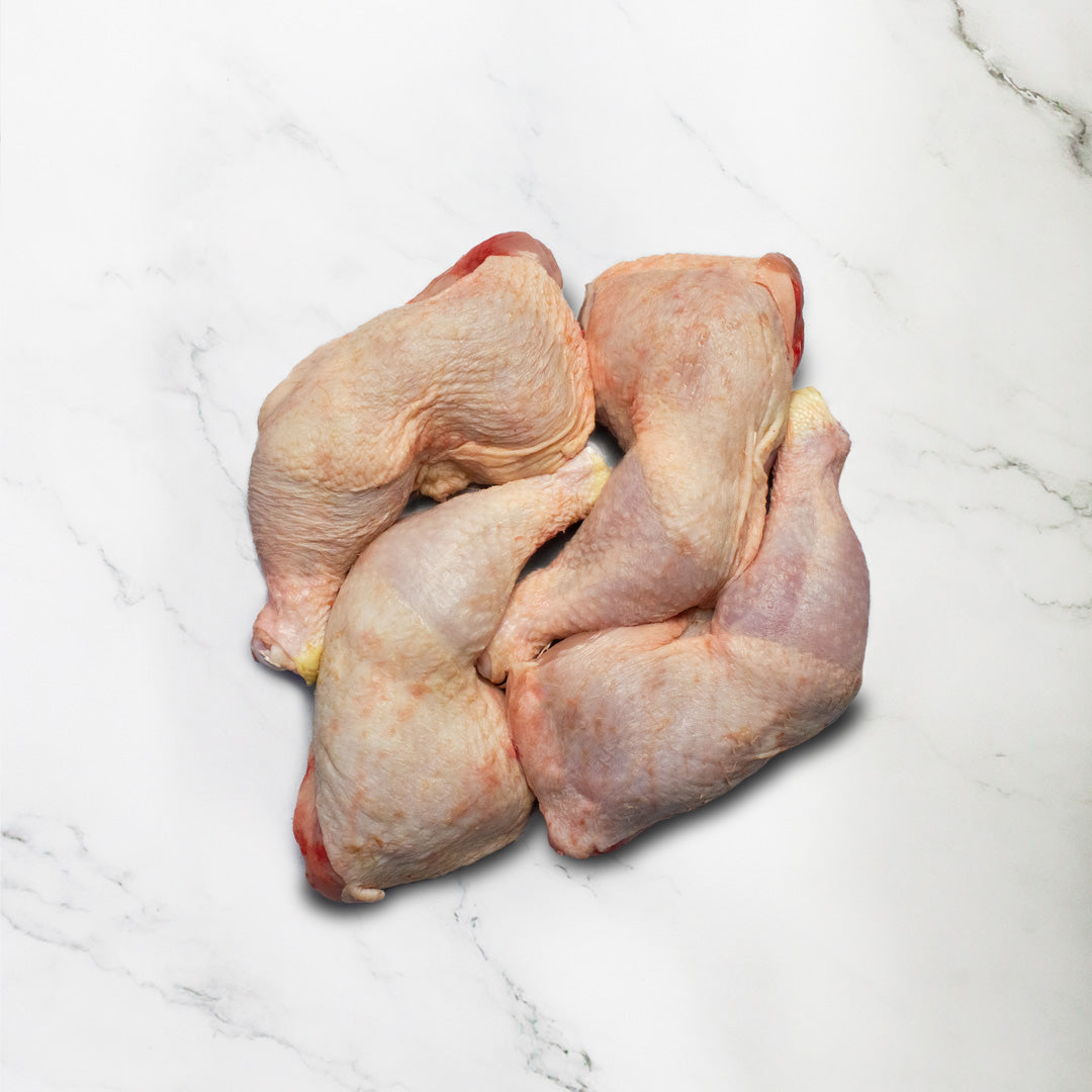 Halal Chicken Full Legs (Skin On) - 4 Pack