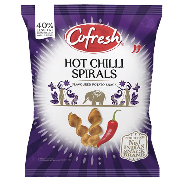 Cofresh Chilli Spirals MULTI-BUY OFFER 2 for £1