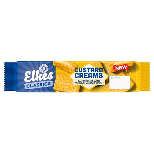 Elkes Custard Creams Biscuit MULTI-BUY OFFER 2 for £1.50