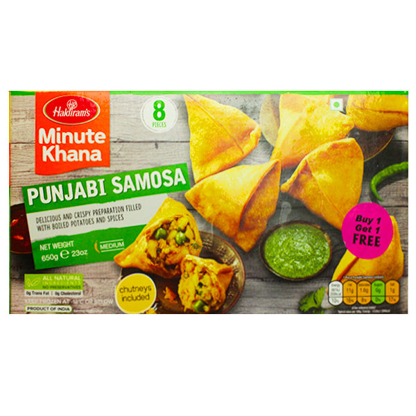 Haldiram's Punjabi Samosa BUY 1 GET 1 FREE