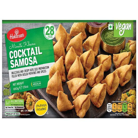 Haldiram's Cocktail Samosa 650g @ SaveCo Online Ltd