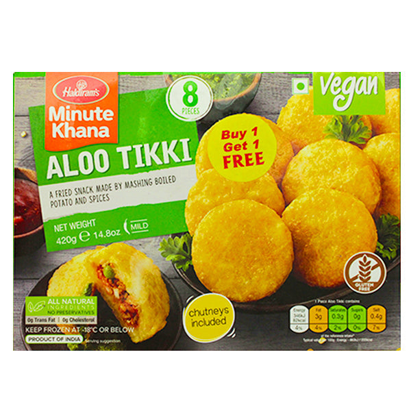 Haldiram's Aloo Tikki BUY 1 GET 1 FREE