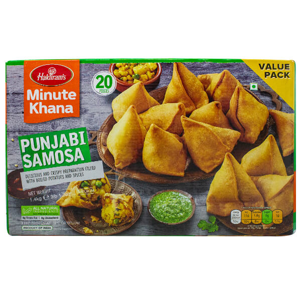 Haldiram's Punjabi Samosa Family Pack 1.4kg