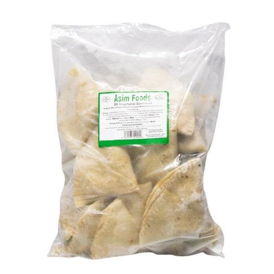 Asim Foods 20 Vegetable Samosa @ SaveCo Online Ltd