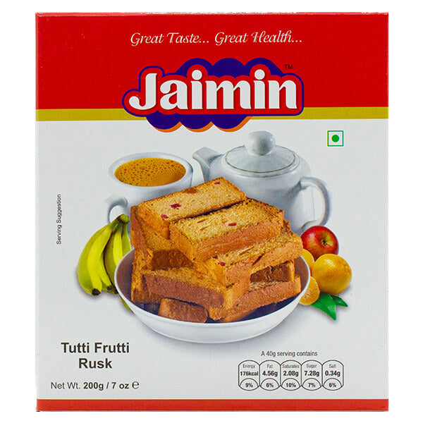 Jaimin Tutti Frutti Rusk