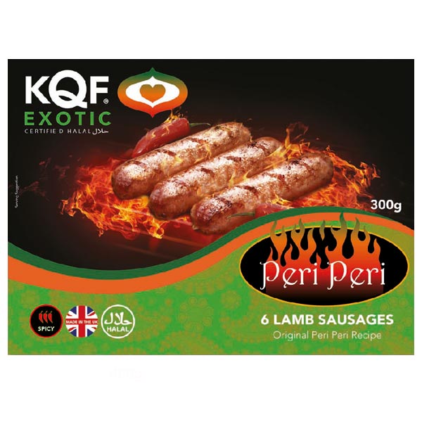 KQF 6 Peri Peri Lamb Sausages