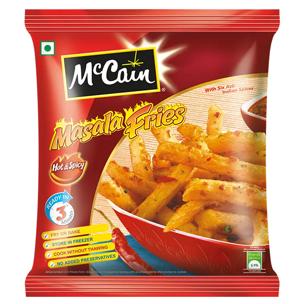 McCain Masala Fries Hot & Spicy