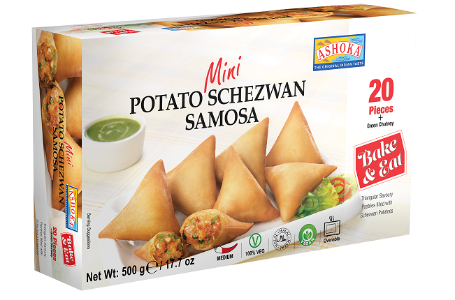 Frozen Ashoka Schezwan Samosa (20 pieces)