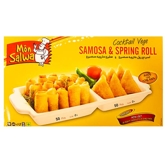 Mon Salwa 100pcs Samosa & Spring Roll @SaveCo Online Ltd