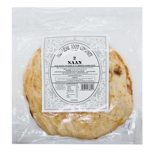 Mubarak Food Company 2 Naan Bread @SaveCo Online Ltd