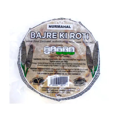 Nurmahal Bajre Ki Roti 4pcs (300g) @SaveCo Online Ltd