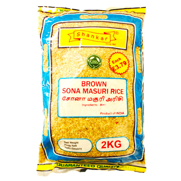 Shankar Brown Sona Masuri Rice 2kg