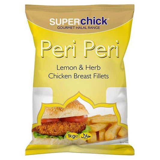 Superchick Peri Peri Lemon & Herb Chicken Breast Fillets