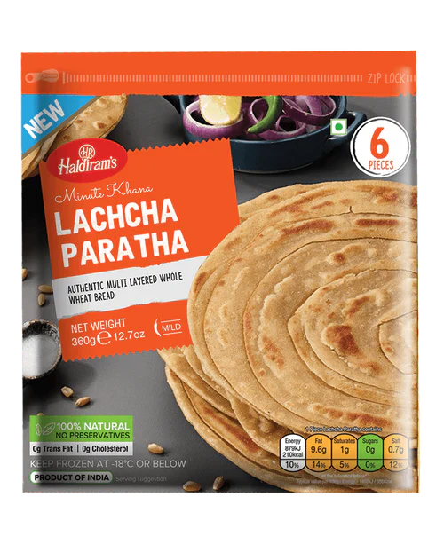 Haldiram's Lachcha Paratha 360g @SaveCo Online Ltd