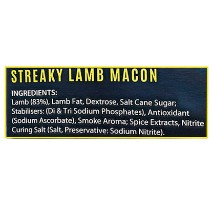 Frankie's Farm Streaky Lamb Macon @SaveCo Online Ltd