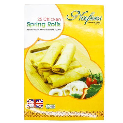 Nafees 25 Chicken Spring Rolls @ SaveCo Online Ltd