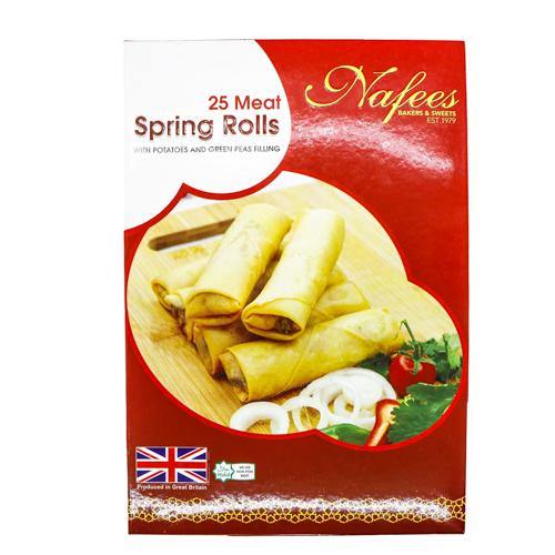 Nafees 25 Meat Spring Rolls @ SaveCo Online Ltd