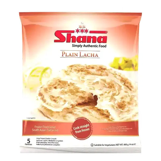 Shana Plain Lacha Paratha 400g @SaveCo Online Ltd